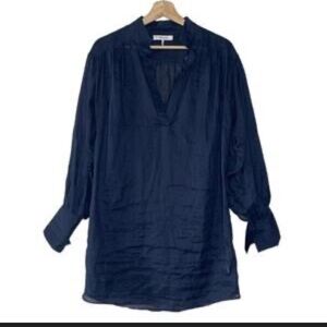 Frame Emma Pullover Dress / Tunic Blouse